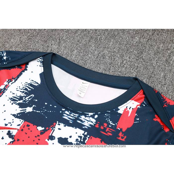 Fato de Treino
 Paris Saint-Germain Jordan 2024-2025 Manga Curta
 Azul
 y Vermelho
 - Calcas Curta
